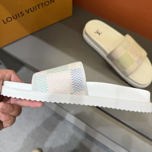 Replica Louis Vuitton Slippers For Men #1443366 $52.00 USD for Wholesale