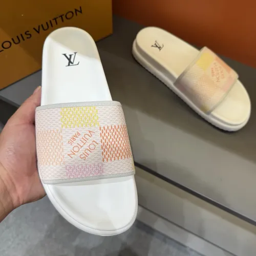 Replica Louis Vuitton Slippers For Men #1443369 $52.00 USD for Wholesale