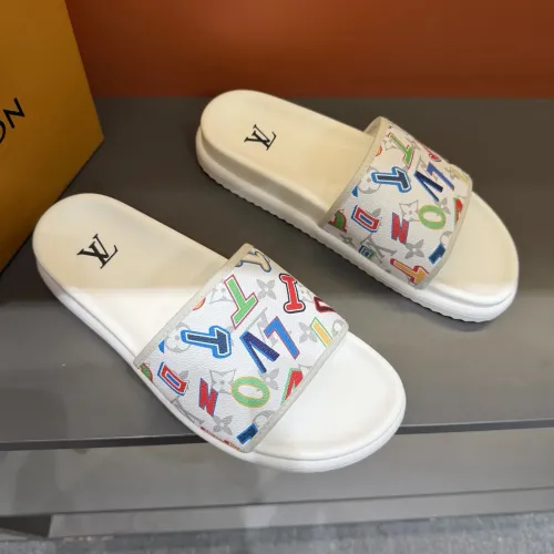 Replica Louis Vuitton Slippers For Men #1443370 $52.00 USD for Wholesale