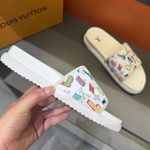 Replica Louis Vuitton Slippers For Men #1443370 $52.00 USD for Wholesale
