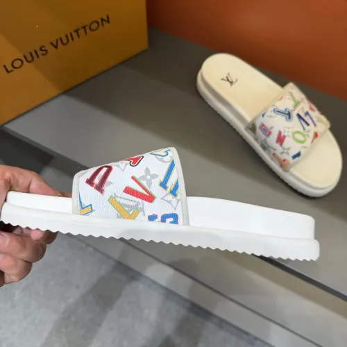 Replica Louis Vuitton Slippers For Men #1443370 $52.00 USD for Wholesale