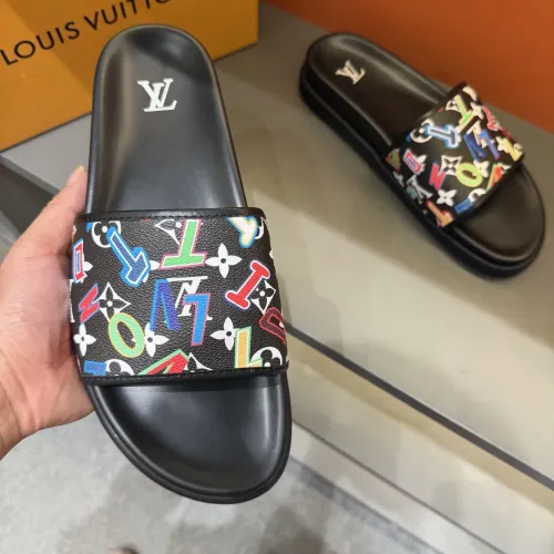 Replica Louis Vuitton Slippers For Men #1443372 $52.00 USD for Wholesale