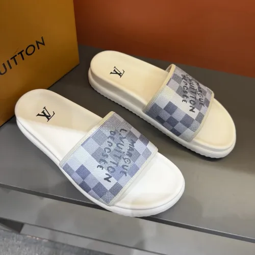 Replica Louis Vuitton Slippers For Men #1443375 $52.00 USD for Wholesale