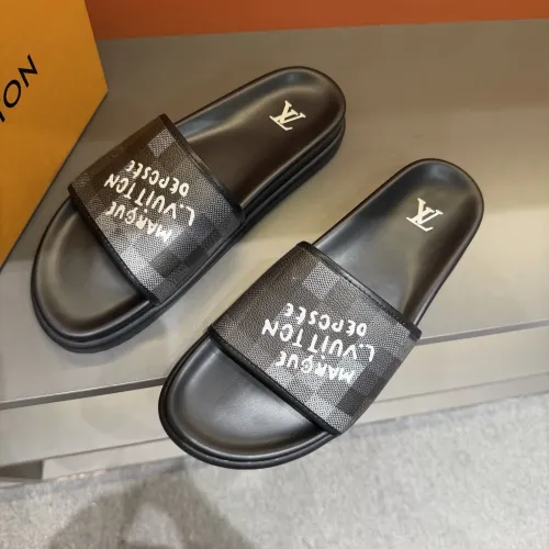 Replica Louis Vuitton Slippers For Men #1443377 $52.00 USD for Wholesale