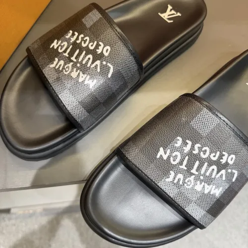 Replica Louis Vuitton Slippers For Men #1443377 $52.00 USD for Wholesale