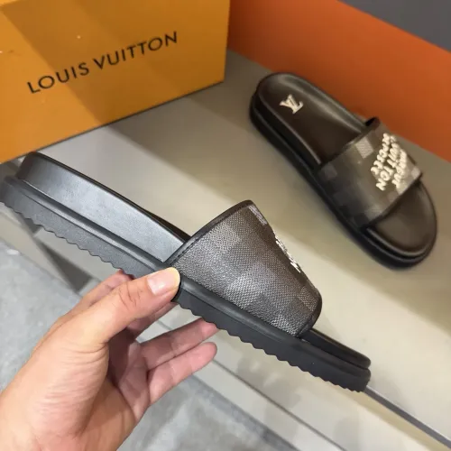 Replica Louis Vuitton Slippers For Men #1443377 $52.00 USD for Wholesale