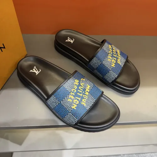Replica Louis Vuitton Slippers For Men #1443378 $52.00 USD for Wholesale