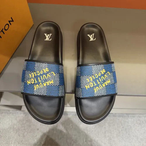 Replica Louis Vuitton Slippers For Men #1443378 $52.00 USD for Wholesale