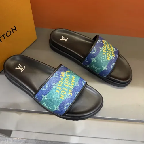 Replica Louis Vuitton Slippers For Men #1443379 $52.00 USD for Wholesale