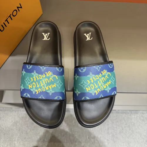 Replica Louis Vuitton Slippers For Men #1443379 $52.00 USD for Wholesale