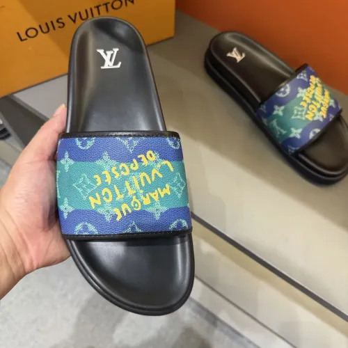 Replica Louis Vuitton Slippers For Men #1443379 $52.00 USD for Wholesale