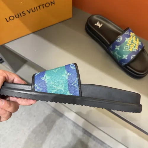 Replica Louis Vuitton Slippers For Men #1443379 $52.00 USD for Wholesale