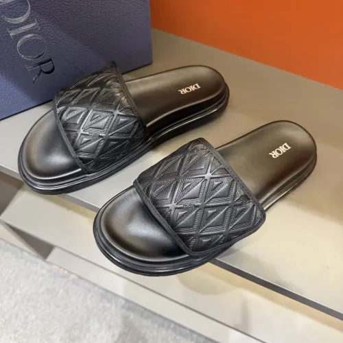 Wholesale Christian Dior Slippers For Men #1443380 $52.00 USD, Wholesale Quality Replica Christian Dior Slippers