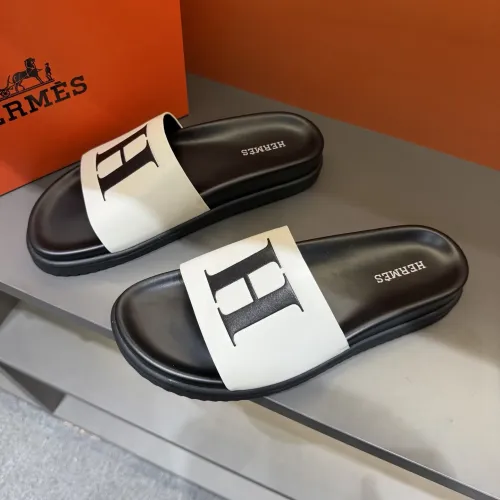 Wholesale Hermes Slippers For Men #1443383 $52.00 USD, Wholesale Quality Replica Hermes Slippers