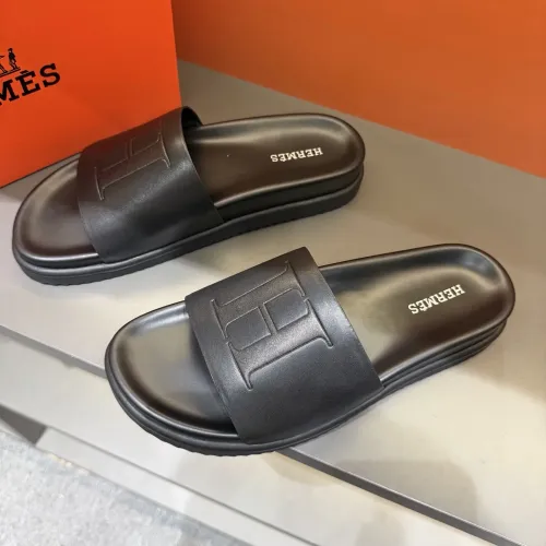 Wholesale Hermes Slippers For Men #1443384 $52.00 USD, Wholesale Quality Replica Hermes Slippers