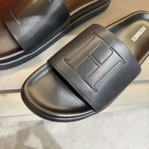 Replica Hermes Slippers For Men #1443384 $52.00 USD for Wholesale