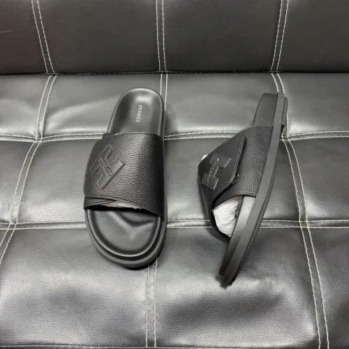 Replica Hermes Slippers For Men #1443408 $56.00 USD for Wholesale