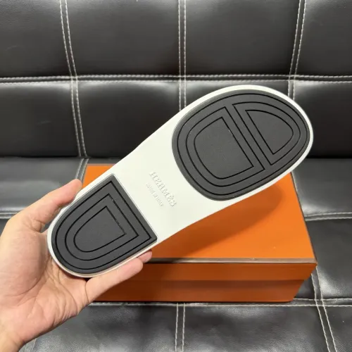 Replica Hermes Slippers For Men #1443409 $56.00 USD for Wholesale
