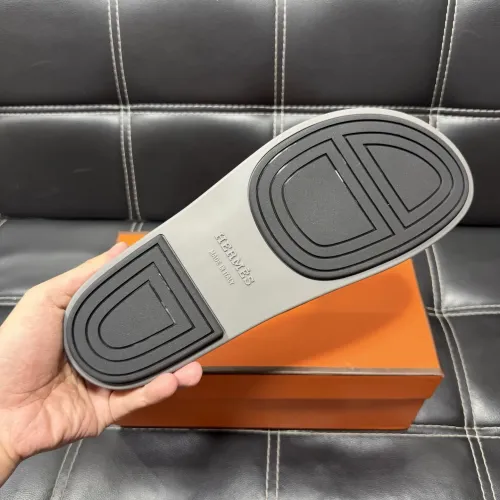Replica Hermes Slippers For Men #1443410 $56.00 USD for Wholesale