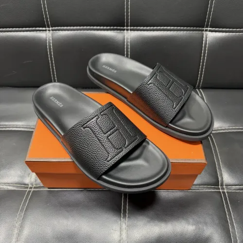 Wholesale Hermes Slippers For Men #1443413 $56.00 USD, Wholesale Quality Replica Hermes Slippers