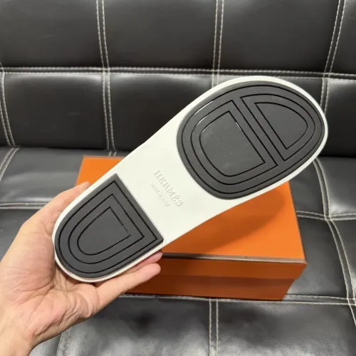 Replica Hermes Slippers For Men #1443414 $56.00 USD for Wholesale