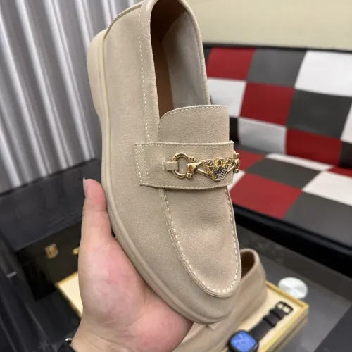Replica Armani Leather Shoes For Men #1443446 $82.00 USD for Wholesale