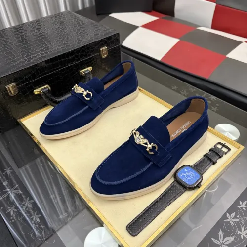 Replica Armani Leather Shoes For Men #1443449 $82.00 USD for Wholesale