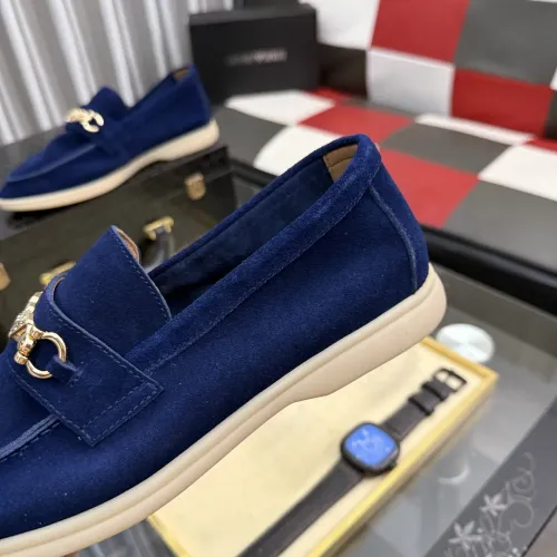 Replica Armani Leather Shoes For Men #1443449 $82.00 USD for Wholesale