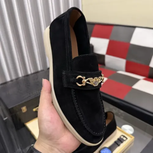 Replica Armani Leather Shoes For Men #1443450 $82.00 USD for Wholesale