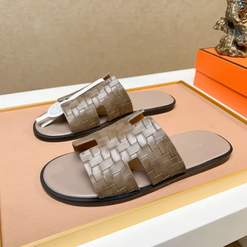 Wholesale Hermes Slippers For Men #1443451 $48.00 USD, Wholesale Quality Replica Hermes Slippers