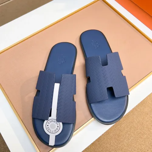 Replica Hermes Slippers For Men #1443459 $48.00 USD for Wholesale