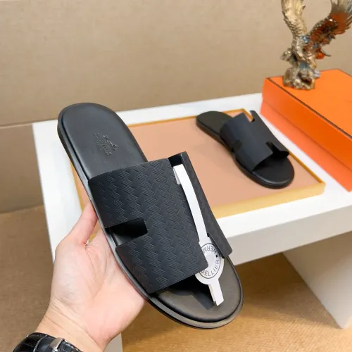 Replica Hermes Slippers For Men #1443460 $48.00 USD for Wholesale