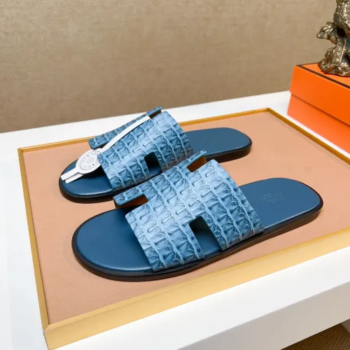 Wholesale Hermes Slippers For Men #1443470 $48.00 USD, Wholesale Quality Replica Hermes Slippers