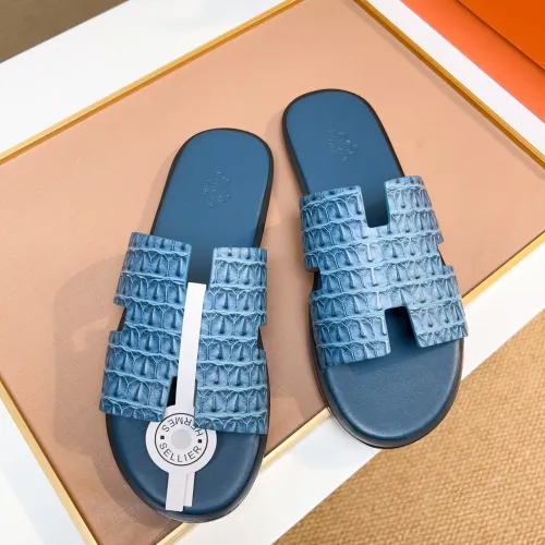 Replica Hermes Slippers For Men #1443470 $48.00 USD for Wholesale
