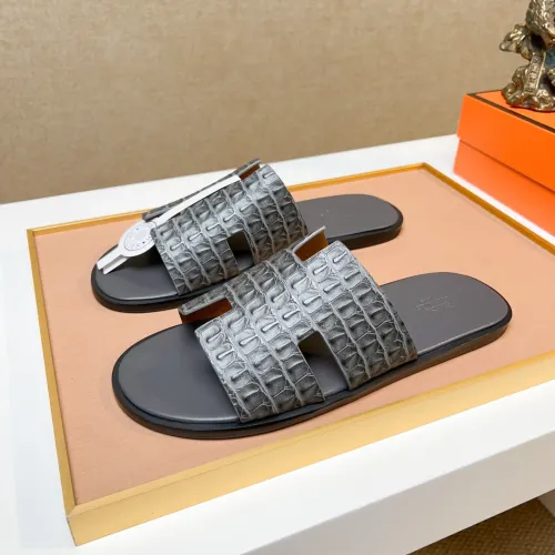 Wholesale Hermes Slippers For Men #1443478 $48.00 USD, Wholesale Quality Replica Hermes Slippers