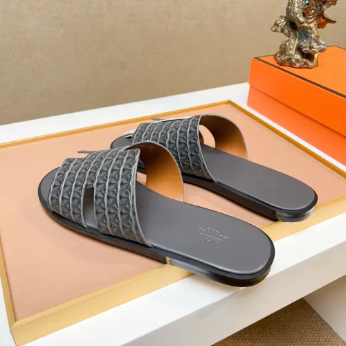 Replica Hermes Slippers For Men #1443478 $48.00 USD for Wholesale