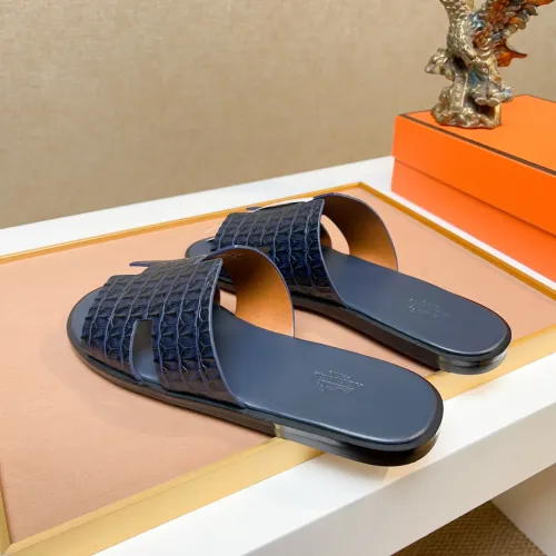 Replica Hermes Slippers For Men #1443479 $48.00 USD for Wholesale