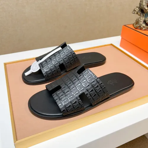 Wholesale Hermes Slippers For Men #1443481 $48.00 USD, Wholesale Quality Replica Hermes Slippers
