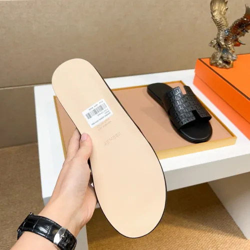 Replica Hermes Slippers For Men #1443481 $48.00 USD for Wholesale