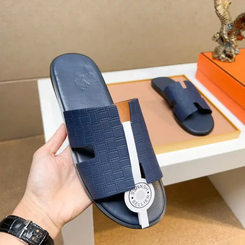 Wholesale Hermes Slippers For Men #1443489 $48.00 USD, Wholesale Quality Replica Hermes Slippers