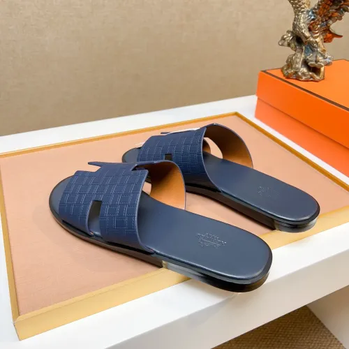 Replica Hermes Slippers For Men #1443489 $48.00 USD for Wholesale