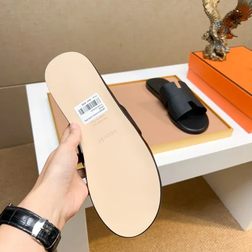 Replica Hermes Slippers For Men #1443490 $48.00 USD for Wholesale