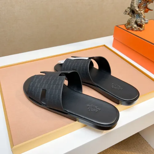 Replica Hermes Slippers For Men #1443490 $48.00 USD for Wholesale
