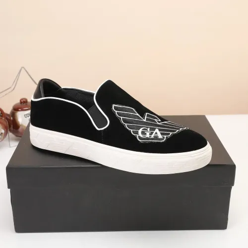 Replica Armani Casual Shoes For Men #1443516 $76.00 USD for Wholesale