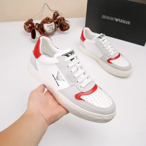 Replica Armani Casual Shoes For Men #1443518 $80.00 USD for Wholesale