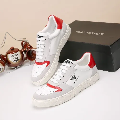 Replica Armani Casual Shoes For Men #1443518 $80.00 USD for Wholesale