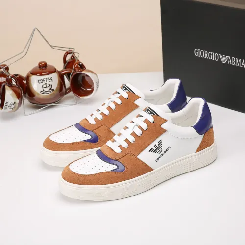 Wholesale Armani Casual Shoes For Men #1443519 $80.00 USD, Wholesale Quality Replica Armani Casual Shoes