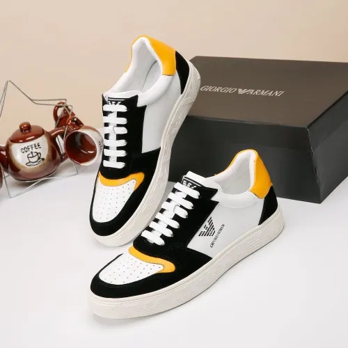 Replica Armani Casual Shoes For Men #1443520 $80.00 USD for Wholesale