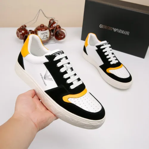 Replica Armani Casual Shoes For Men #1443520 $80.00 USD for Wholesale