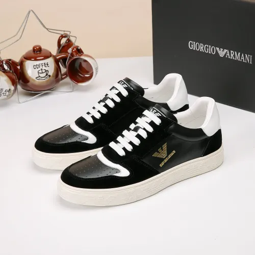 Wholesale Armani Casual Shoes For Men #1443521 $80.00 USD, Wholesale Quality Replica Armani Casual Shoes